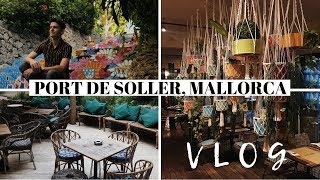 PORT DE SOLLER MALLORCA  MAJORCA SPAIN  VLOG [upl. by Vedis19]