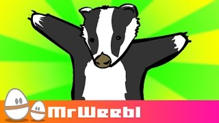 Badgers  animated music video  MrWeebl [upl. by Barbuto435]