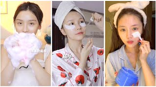 ASMR skincare videos  7749 bước chăm sóc da 45  Tiktok trung quốc [upl. by Arlyn392]