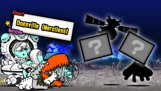 Battle Cats  Dogsville Merciless 2 Units Only4 Stars Restriction [upl. by Uolyram]