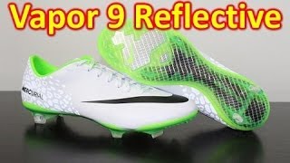 Nike Mercurial Vapor 9 Reflective Pack  Unboxing  On Feet [upl. by Maible]