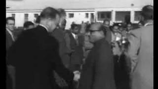 Dag Hammarskjöld quick stop in India en route to China 1954 [upl. by Mace]