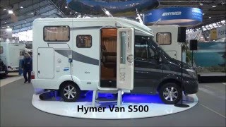 Hymer Van S500 motorhome review [upl. by Annair]