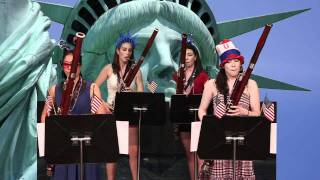 4th of July Celebration Bassoonicana The Breaking Winds Bassoon Quartet [upl. by Leno204]