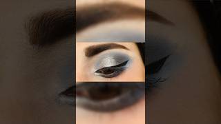 5 MINUTE Silver Smokey Eye Tutorial  Silver Glitter Smokey Eyes Tutorial  Silver Smokey EyeMakeup [upl. by Au931]