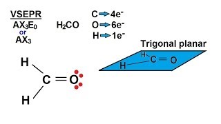 Chemistry  Molecular Structure 12 of 45 Basic Shapes  Predict the Shape of H2CO [upl. by Carlene]