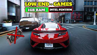 LOW END PC GAMES  BEST GAMES FOR LOW END PC [upl. by Nnahtebazile]