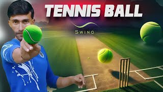 How to Swing Tennis Ball In Air  Cricket Fans Channel [upl. by Gonzalez951]