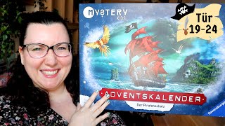 UNBOXING Ravensburger Adventskalender KIDS  Der Piratenschatz  Tag 19 bis 24  war doch schön [upl. by Naveb]