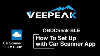 How To Use OBDCheck BLE with Car Scanner ELM OBD2 [upl. by Sedgewinn]