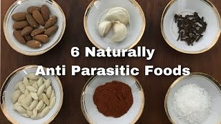 6 Natural Antiparasitic Foods [upl. by Daria754]