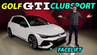 VW Golf GTI Clubsport facelift first REVIEW  almost a Golf R now [upl. by Phillie446]