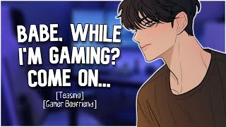 SPICY Relaxing Your Gamer Boyfriend Under the Desk Boyfriend ASMR Roleplay [upl. by Vashti977]