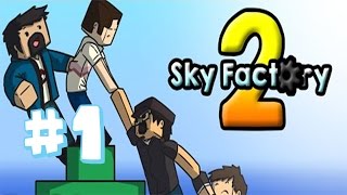 Minecraft Sky Factory 2 come far crescere più veloce gli alberi 1 [upl. by Ayekim]