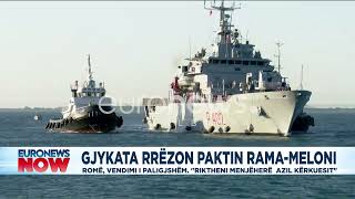 Gjykata rrëzon paktin RamaMeloni [upl. by Oludoet]