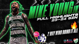 Mike Young Jr CAN HOOP 2324 SZN Highlights Turkey BSL dynamic wing [upl. by Hanus]