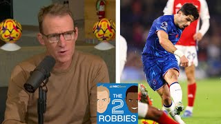 Pedro Neto was outstanding for Chelsea against Arsenal  The 2 Robbies Podcast  NBC Sports [upl. by Odrude]