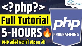 PHP Tutorial for Beginners  Full Course to Learn What is PHP in Hindi With Projects [upl. by Neeka267]