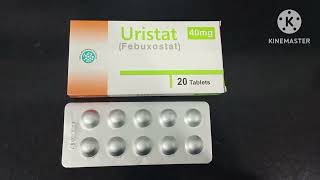 Uristat 40mg Tablet Uses in Urdu Uristat 80mg Tablet Uses Febuxostat Uristat Tablet Side Effects [upl. by Vil841]