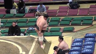 Hatsu basho 2024 Day 2 Komanokuni vs Kyokumizuno [upl. by Llet]