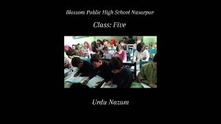 Urdu Nazm Class Five [upl. by Aivatra830]