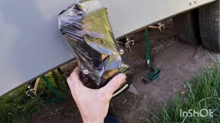 Skoolie Plumbing Drains and Grey Tank Dump Valve install [upl. by Hollenbeck]