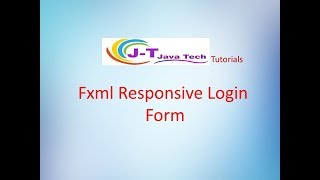 Java Fxml Login Example [upl. by Donella]