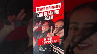 Foreigners’ Ear Cleaning Scam Experience in India  Foreigners Reaction japanese scammer india [upl. by Anissej356]