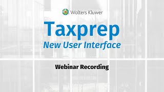 Taxprep New User Interface 2020 [upl. by Seroka]