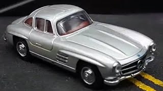 164 Mercedes 300SL by Schuco  diecast car model review [upl. by Anivle629]