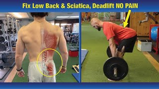 FULL RECOVERY from Sciatica amp Low Back Pain  Deadlift Again NO PAIN  Heal Herniated Disc [upl. by Fira]