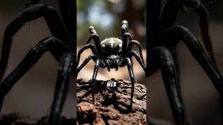 Sydney Funnel Web Spider This Spider Can Kill in 15 Minutes 😱🕷️spider spiderfacts [upl. by Bushore]