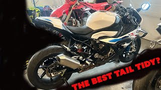 Installing a FuturisMoto Tail Tidy on my 2024 S1000RR [upl. by Jelsma]