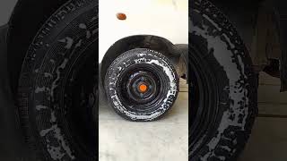 Foam Tyre Polish [upl. by Aluino]