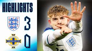 England U21 30 Northern Ireland U21  Elliott Inspires Young Lions Win At Goodison  Highlights [upl. by Anilec]