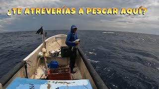 PESCA con fuerte viento en el OCÉANO [upl. by Ojytteb]