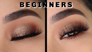 EASY Eyeshadow Tutorial For Hooded Eyes [upl. by Duval211]