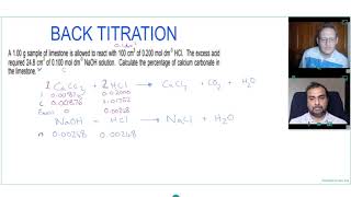 BACK TITRATION for A LEVEL CHEMISTRY [upl. by Kcirrad233]