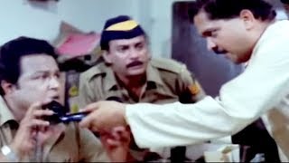 Juhi Chawlas father in police station  Daulat ki Jung  Comedy Scene 1324 [upl. by Namref721]