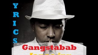 Gangstabab  Ianao iny Lyrics [upl. by Ahsekar]