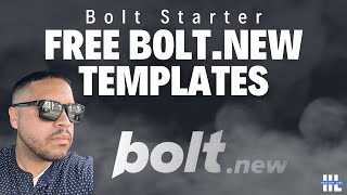 Free BoltNew AI Website Templates Build AI websites with Bolt AI [upl. by Helbonnah]