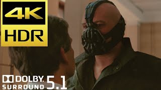 Bane Kills Dagett Scene  The Dark Knight Rises 2012 Movie Clip 4K HDR [upl. by Veta]