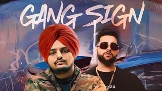 Gangsta funk  Sidhu moose Wala X Karan Arjun  prod by Maher king 👑 [upl. by Saihttam742]