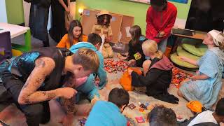 Candy Trading Annual Halloween Celebration at Acton Academy [upl. by Ydnas]