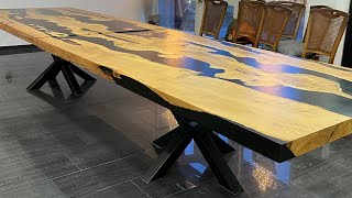 Huge dining tables that can be connected  Acacia [upl. by Yeltneb]