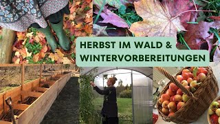 Selbstversorger im Herbst  So bereiten wir uns auf den Winter vor  Horror im Hochbeetgarten [upl. by Jaquiss]