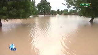 Des inondations à Bamako en octobre 2024 les effets du changement climatique [upl. by Aikemit]