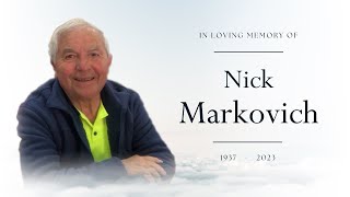 Live Stream of the Graveside Funeral Service of Nick Markovich [upl. by Narak]