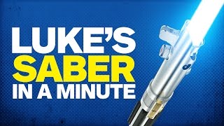 History of Luke Skywalker’s Lightsaber [upl. by Irreg]