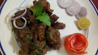 SUKHA MUTTON  DRY MUTTON  सूखा मटन  BHUNA GOSHT [upl. by Gilboa451]